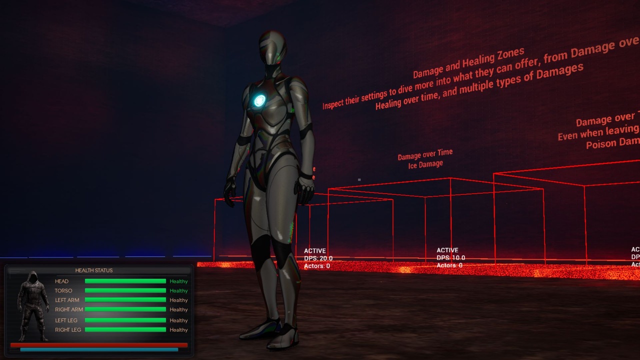 Media 1 for listing BloodLine – Health, Limb Damage, Lock-On & Damage Numbers v2