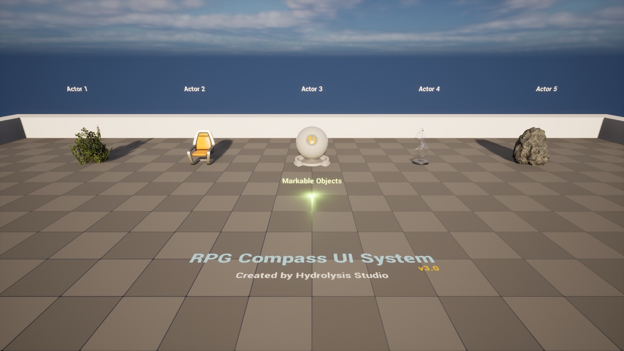 Media 1 for listing RPG Compass UI System