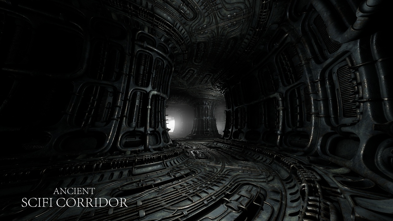 Media 1 for listing Ancient SciFi Corridor