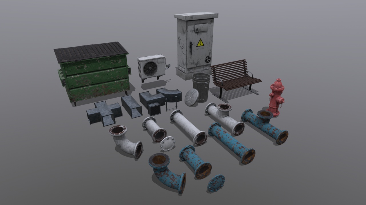 Media 1 for listing Urban and Utility Props