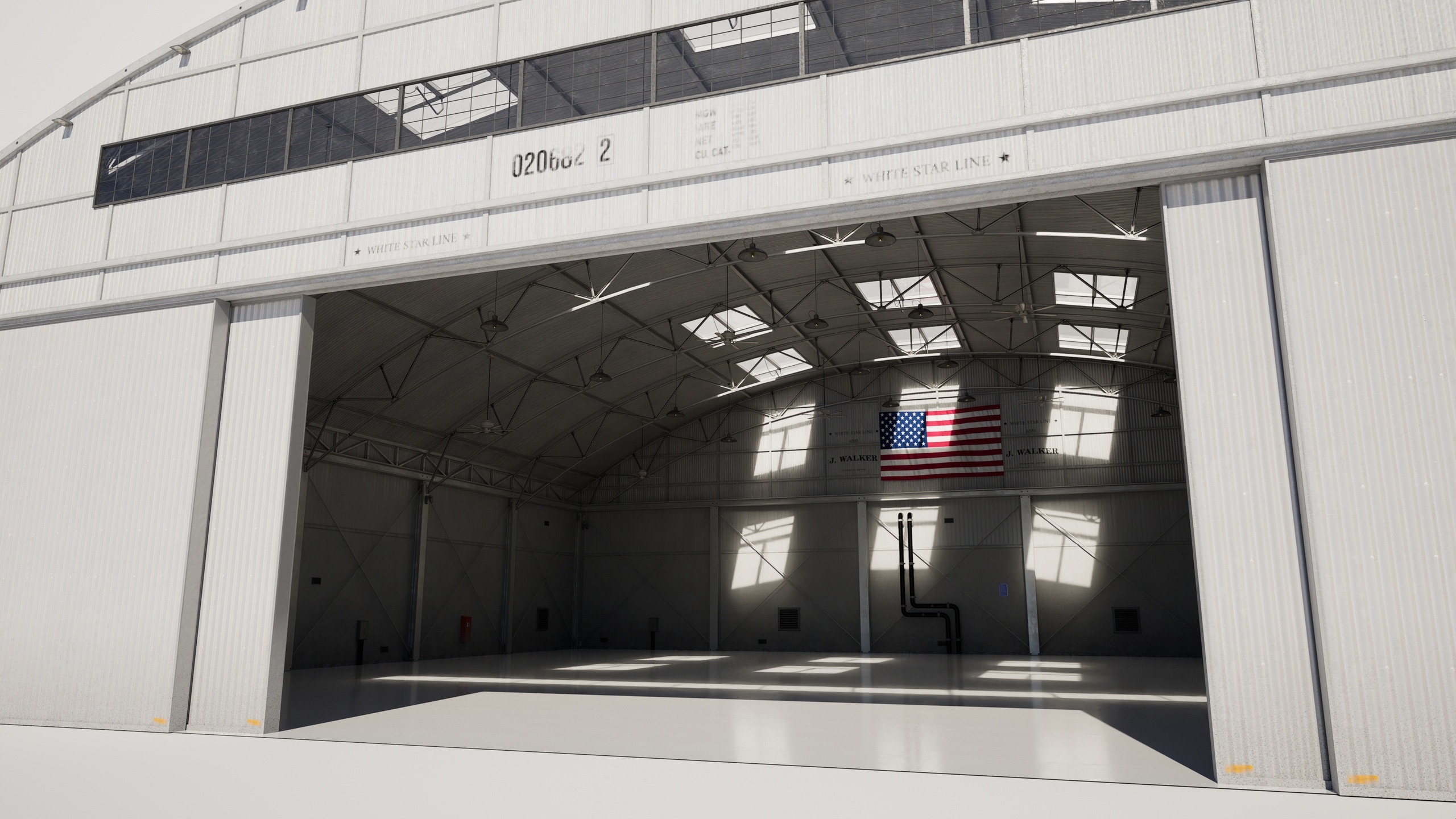 File multimediali per l'articolo Aircraft Hangar (2 Versions): 1