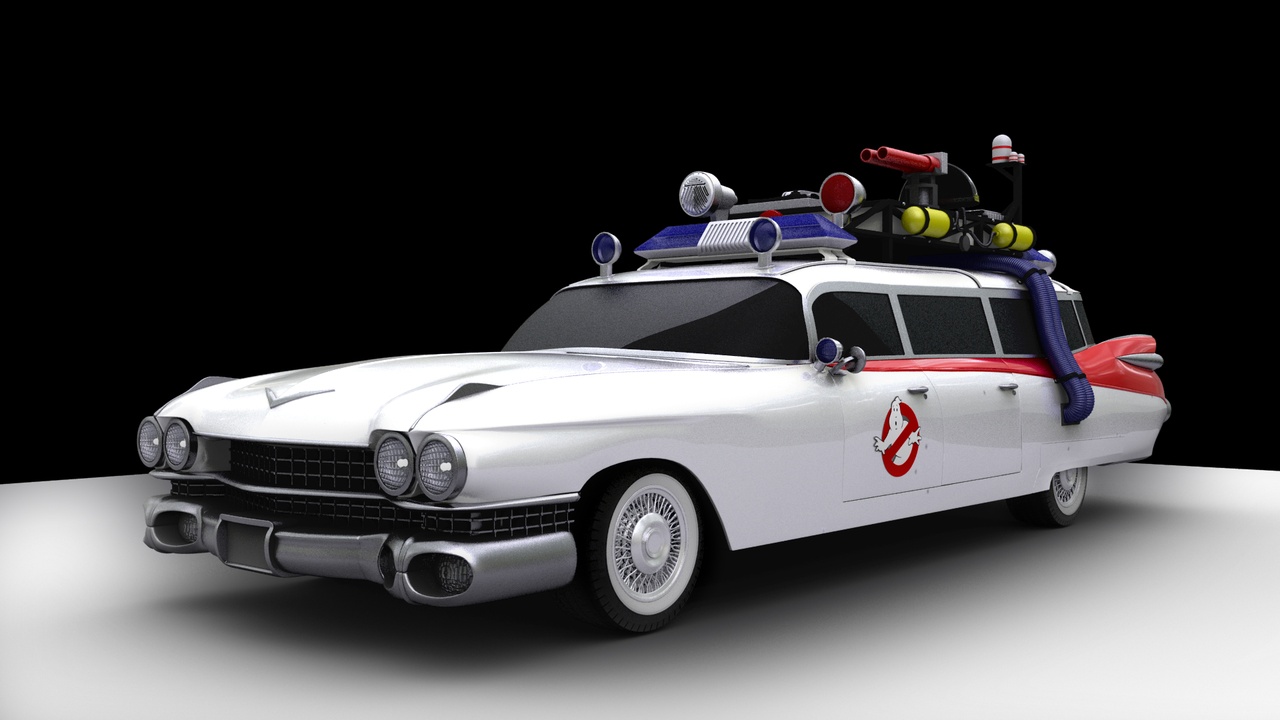 未開封　GHOSTBUSTERS ECTO-1 Ghostbusters Ecto-1 3D Puzzle 280pc : Target