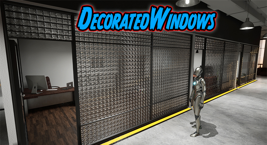 Decorated Windows | Fab