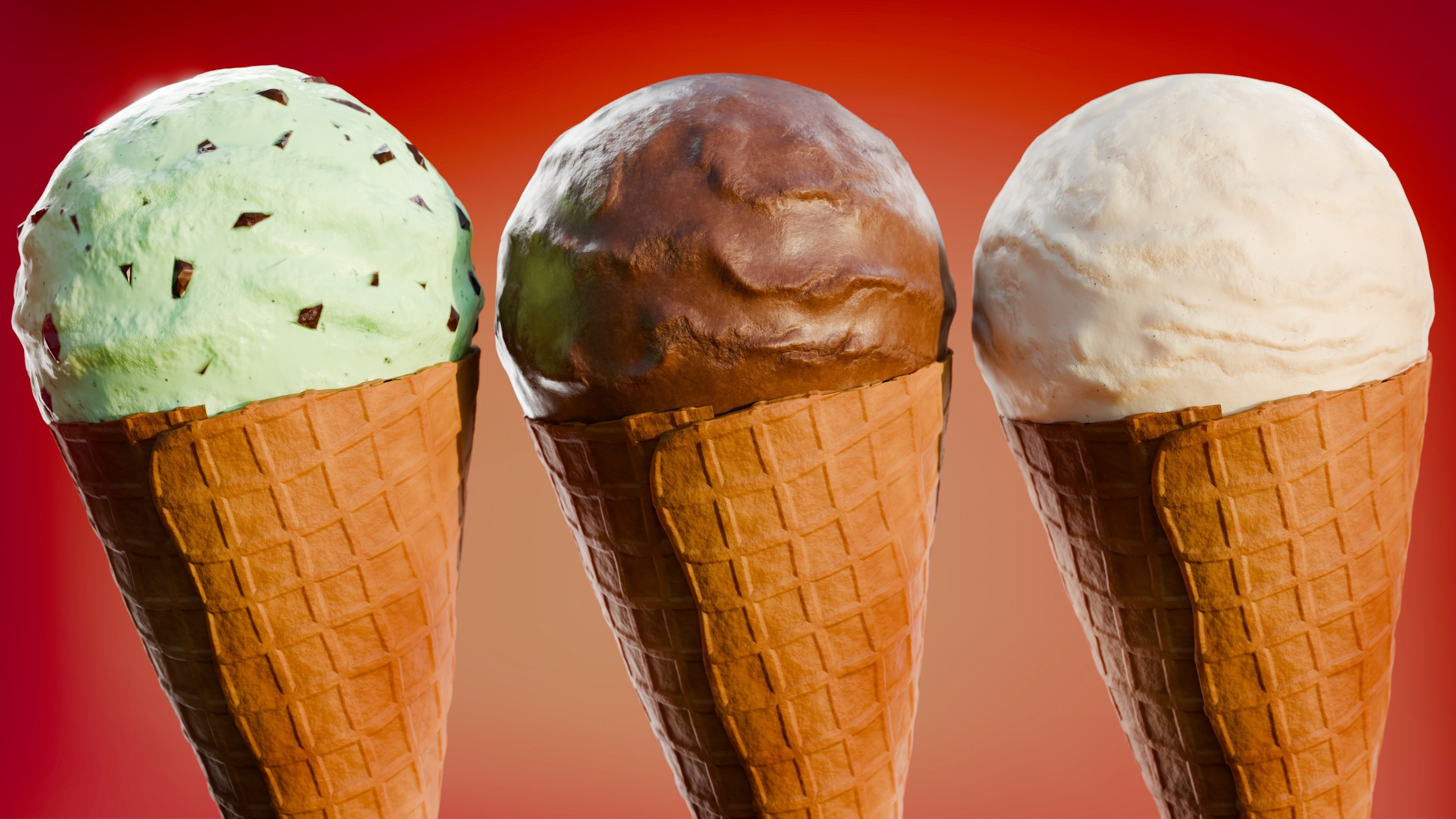 Media 1 for listing Procedural Ice Cream Materials π¨