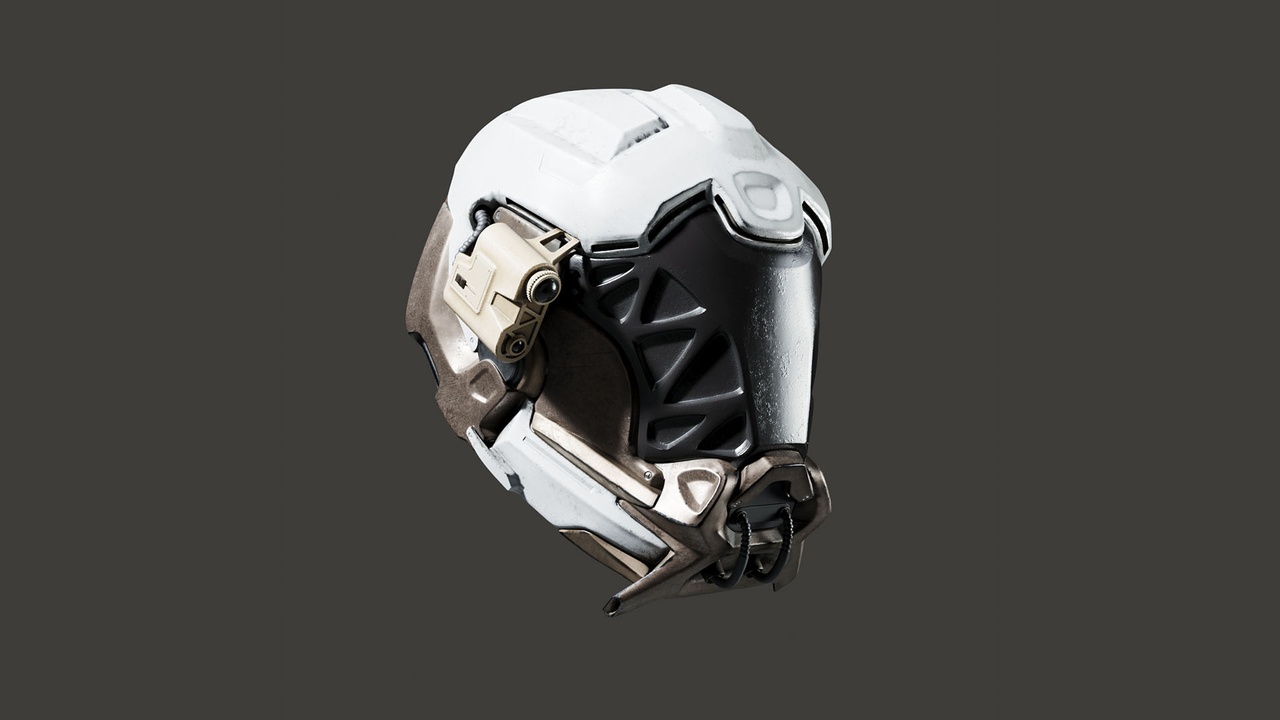 Media 1 for listing Sci-Fi Helmet 3