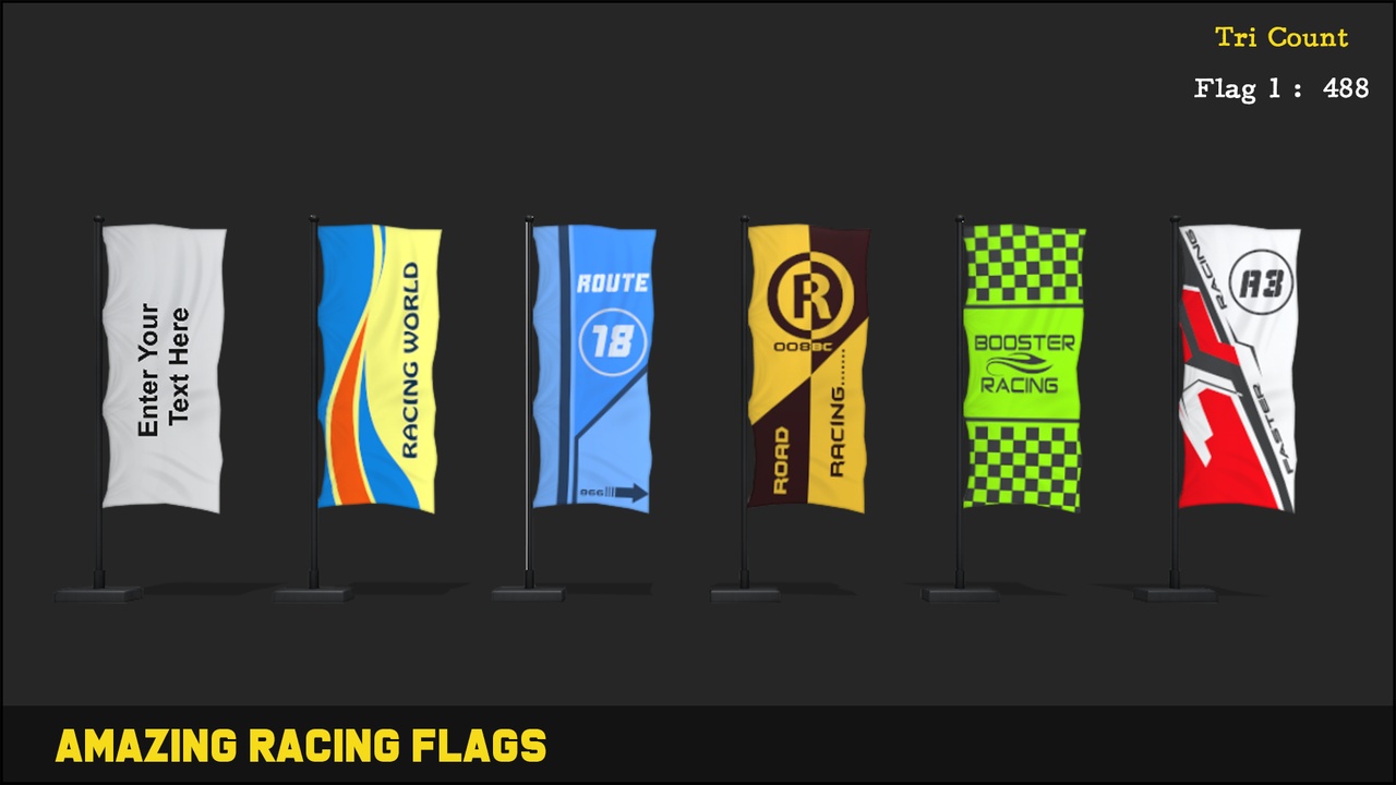 Media 1 for listing Racing Flags Mega Bundle