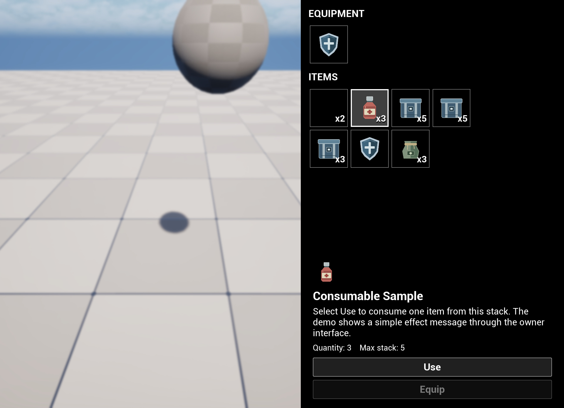 Customizable Blueprint Inventory System | Fab
