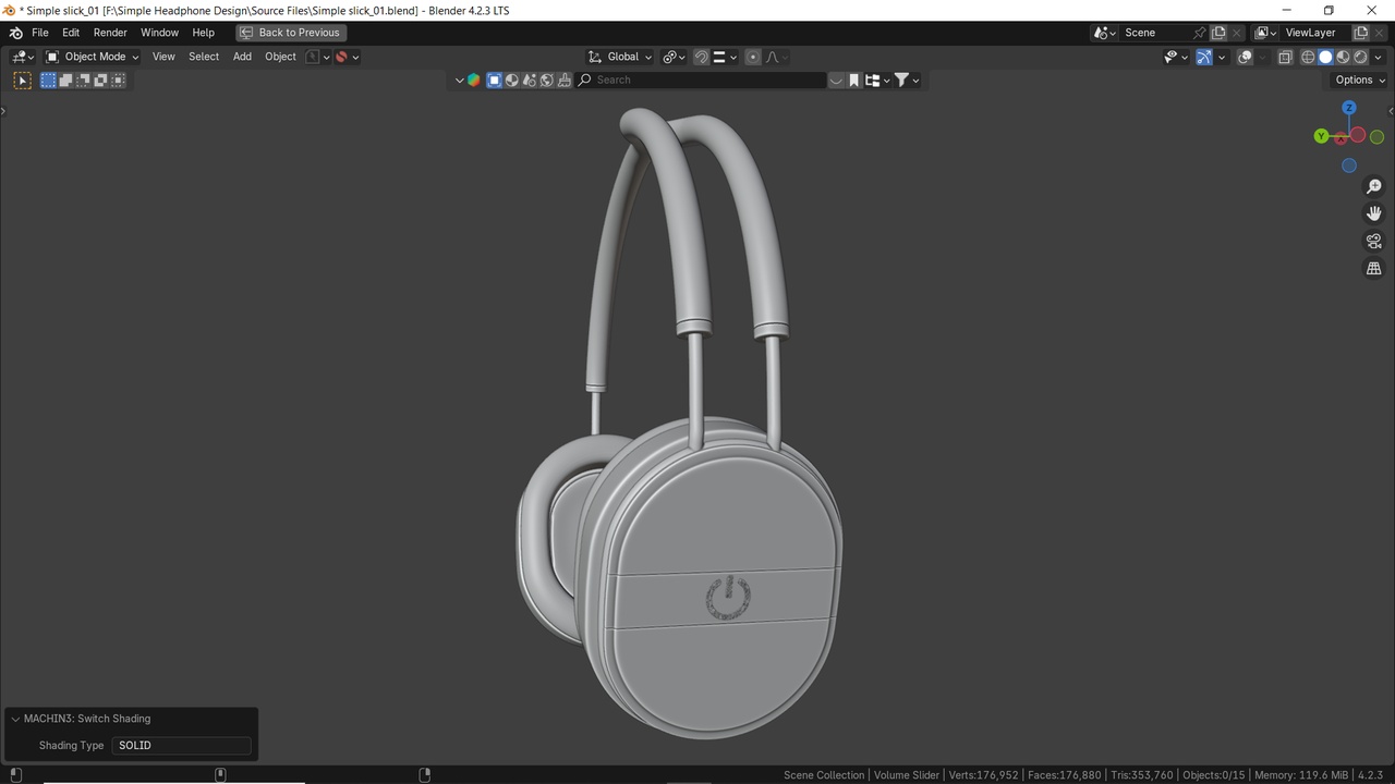 Media 1 for listing Minimalistic Headphone design