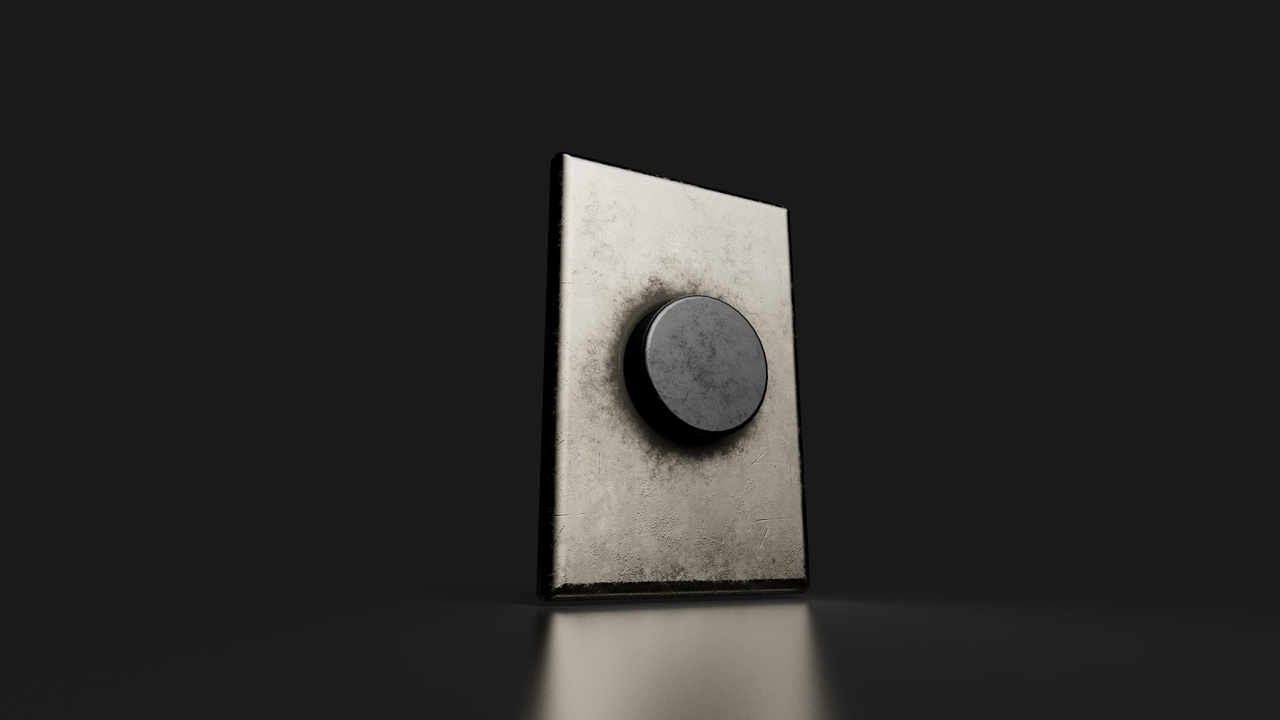 Media 1 for listing Old Dirty Elevator Button