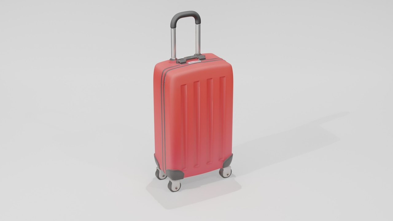 Media 1 for listing Backpack Bag 3D Model – Low Poly Travel Pack