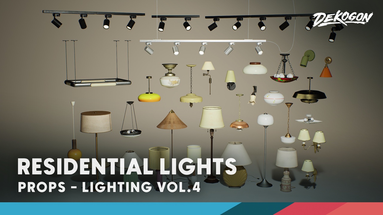 Media 1 for listing Lighting VOL.4 - Residential (Nanite and Low Poly)