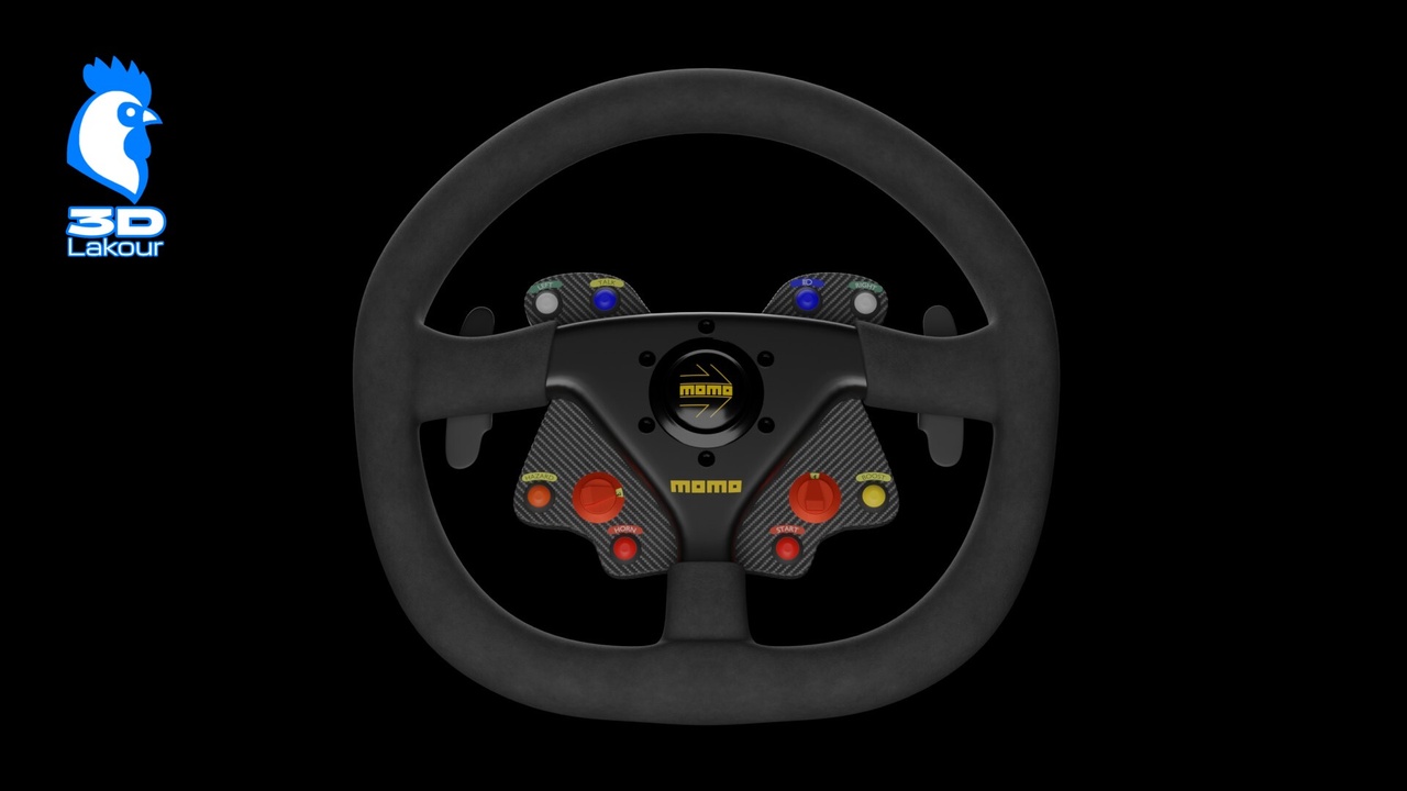 Media 1 for listing Steering Wheel with Button Box | Pro-Sim GT Racing  | Sim Ready