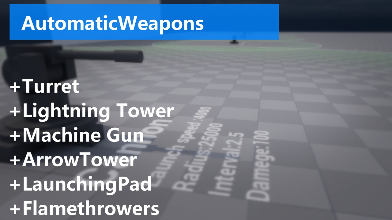 Media 1 for listing AutomaticWeapons