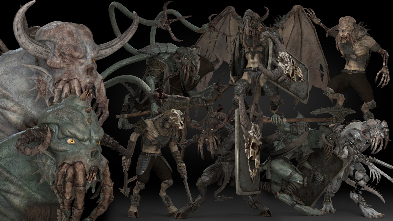 Media 1 for listing Obsidian Brutal Warrior