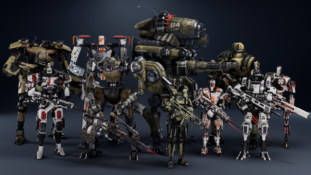 Super Bot Pack Vol.2 제품 등록을 위한 미디어 1개