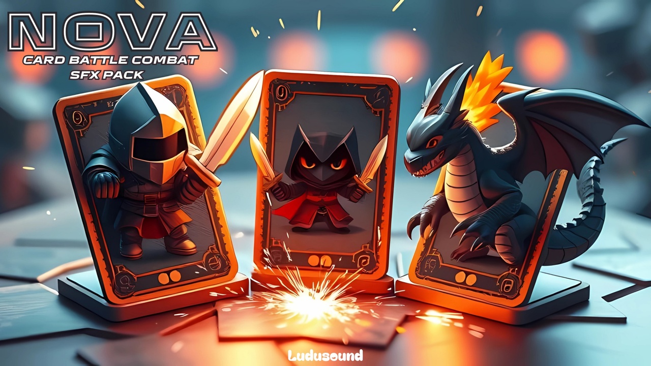 Media 1 for listing NOVA: CARD BATTLE COMBAT SFX PACK