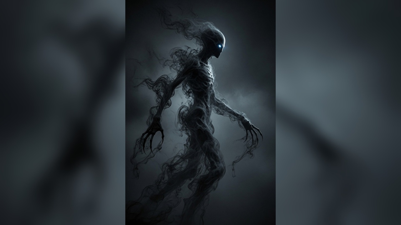 Media 1 for listing Shadow Spirit – Smoke Wraith | Dark Creature