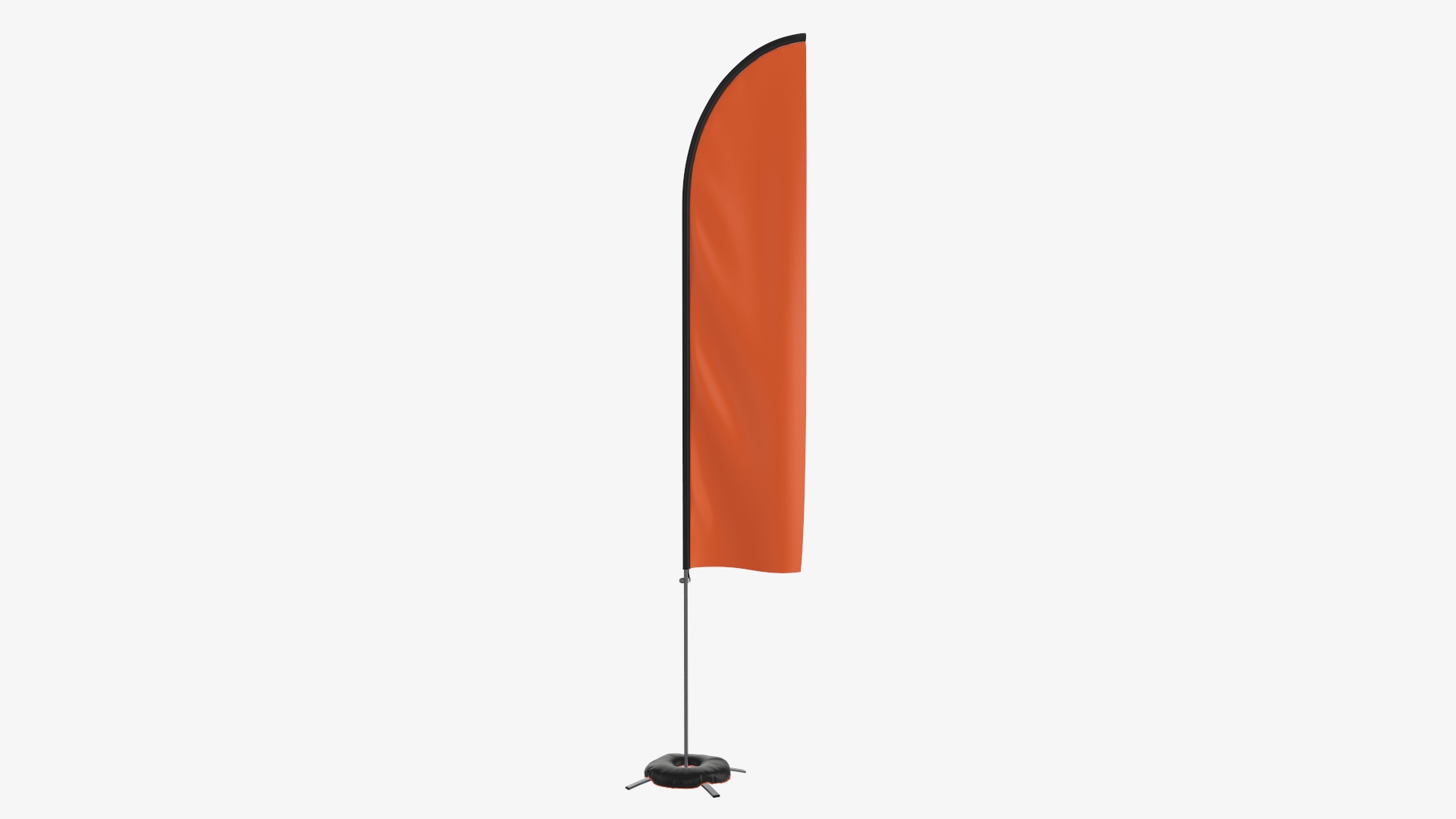 Feather type flag with weight | Fab