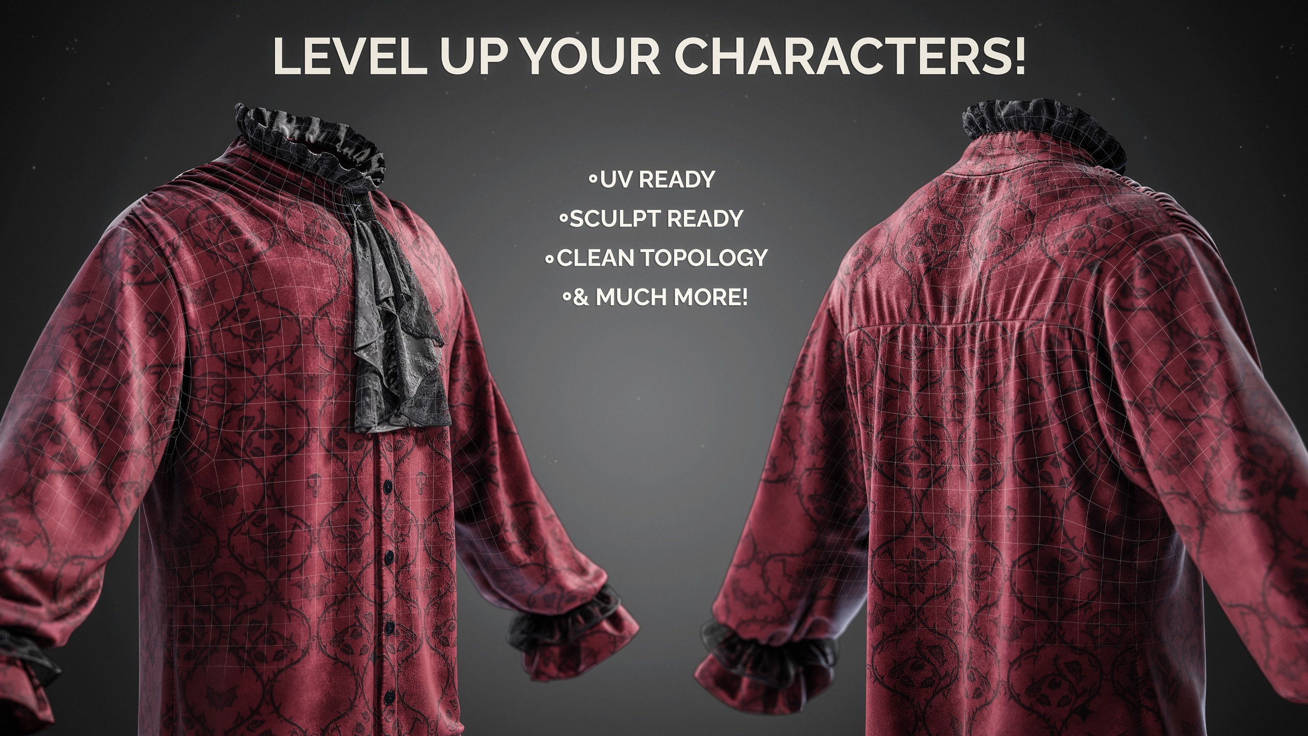 Media 1 for listing 10+ Heroic & Historic Shirts & Tunics + Metahuman Guide