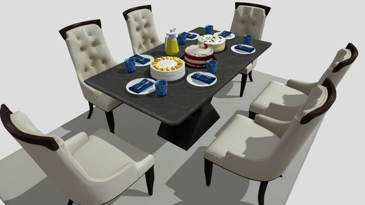 Media 1 for listing Modern Dining Scene 1