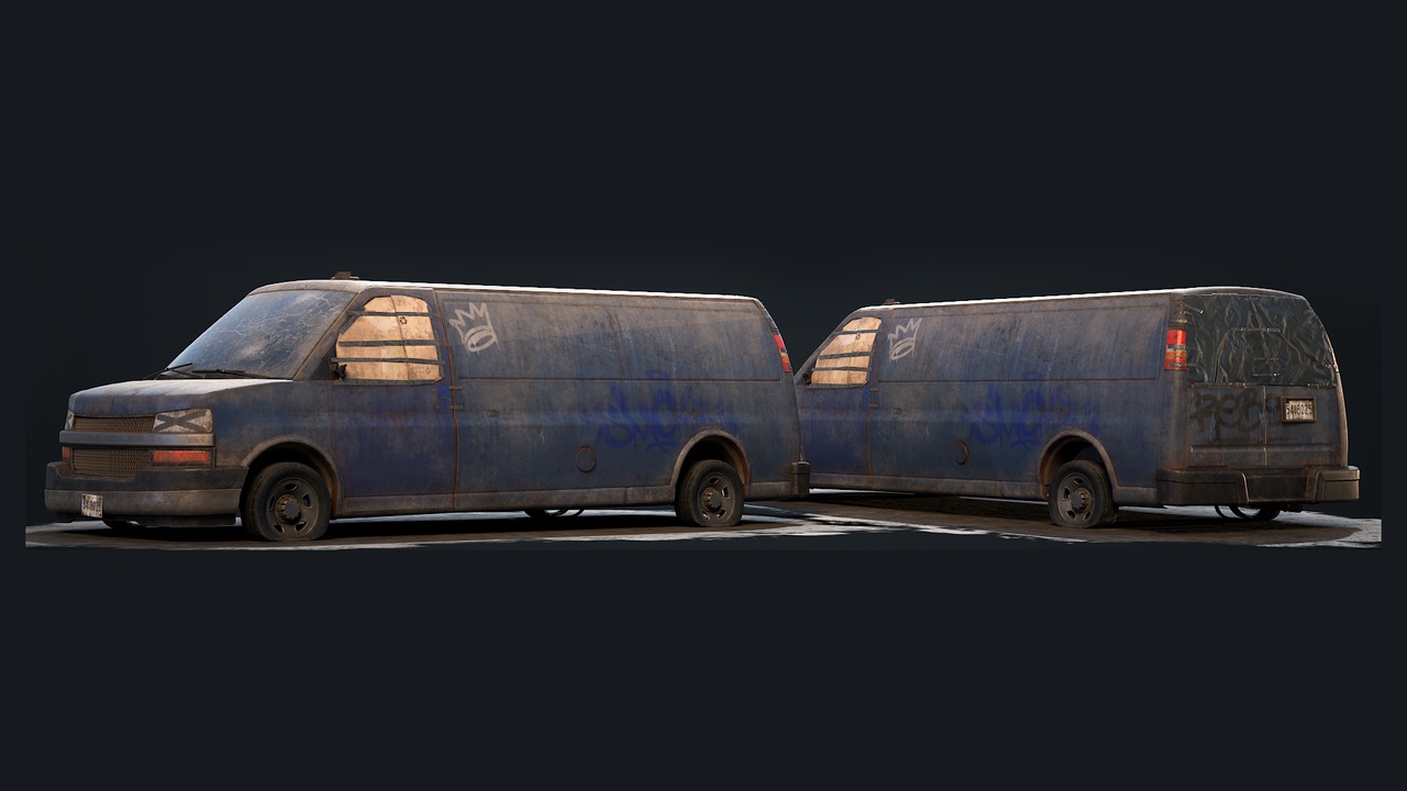 Media 1 for listing Van Abandoned Crashed Valley