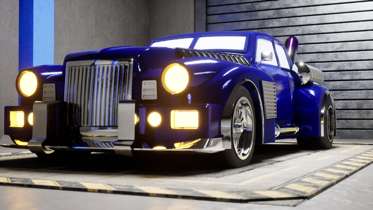 Media 1 for listing Dieselpunk Car