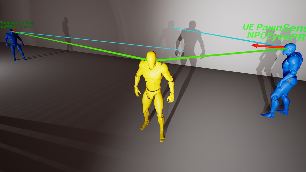 Media 1 for listing NPC Eyes Sight System PRO – Accurate NPC Vision with Light, Shadow, Body Points