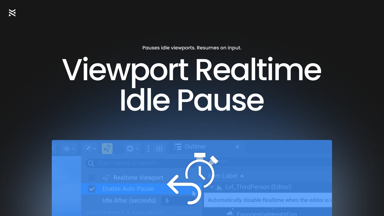 Media 1 for listing Viewport Realtime Idle Pause
