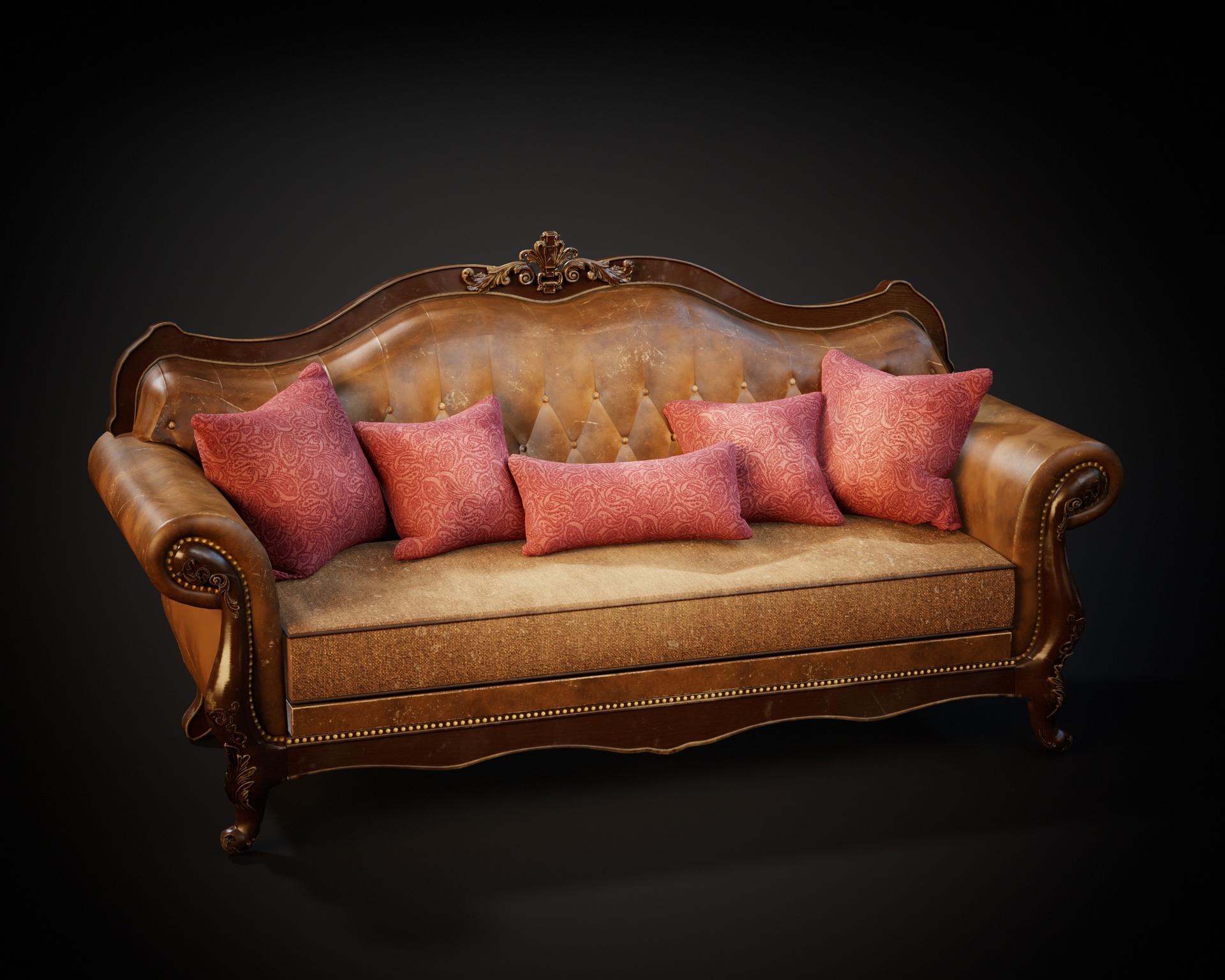 Media 1 for listing Victorian Sofa