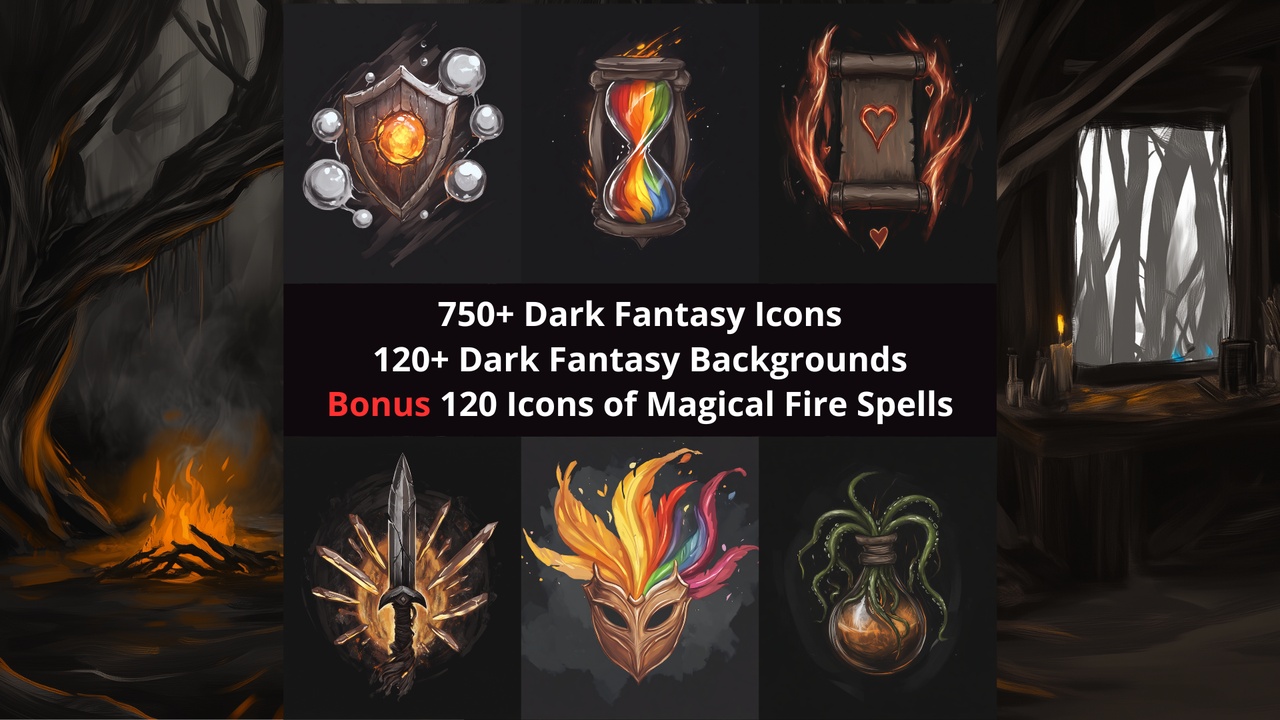 Media 1 for listing Dark Fantasy Bundle 01