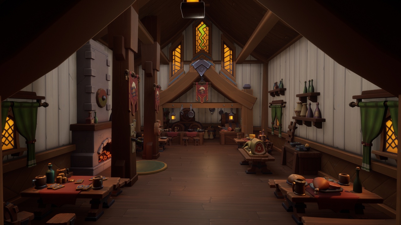 File multimediali per l'articolo Stylized Medieval Dinner Hall: 1