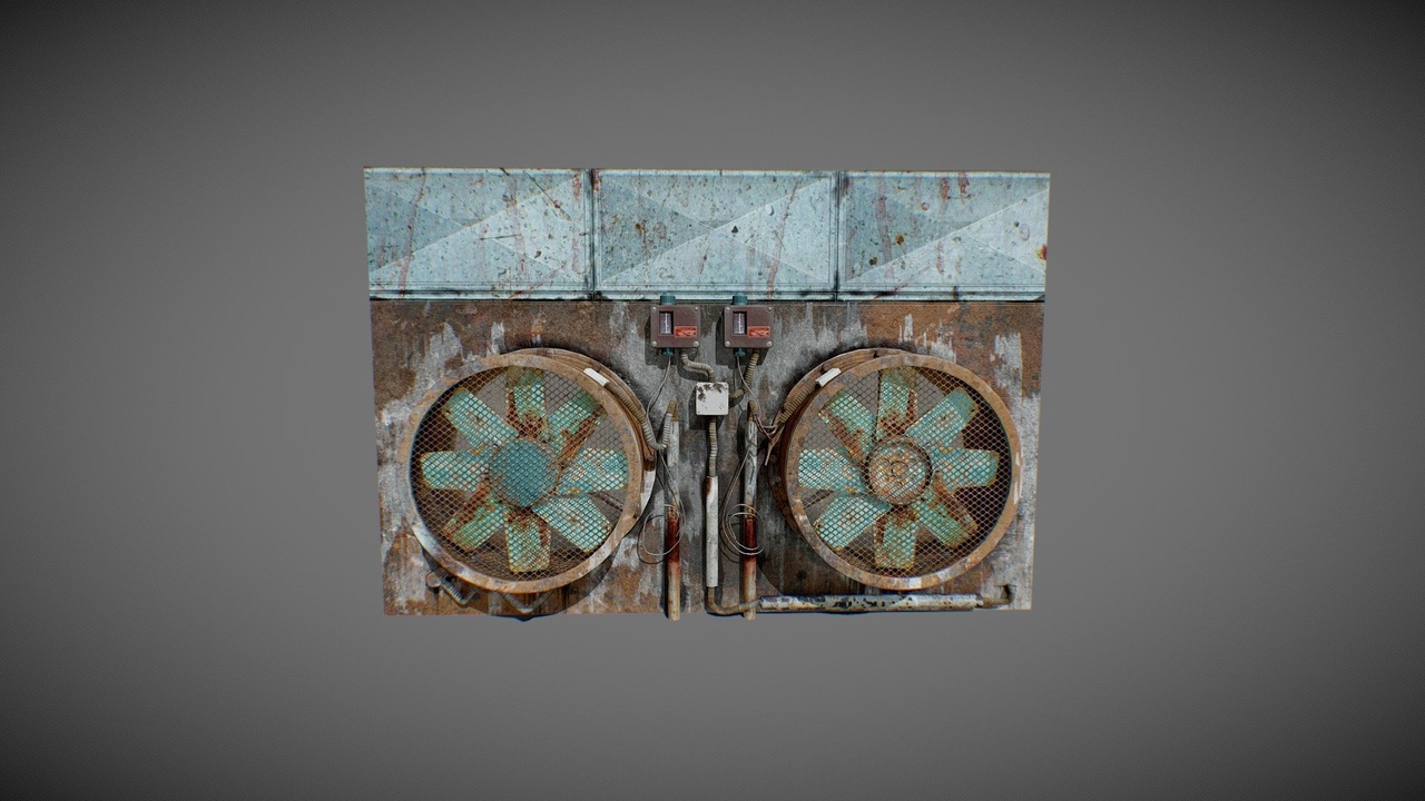 Media 1 for listing Old Industrial Ventilation