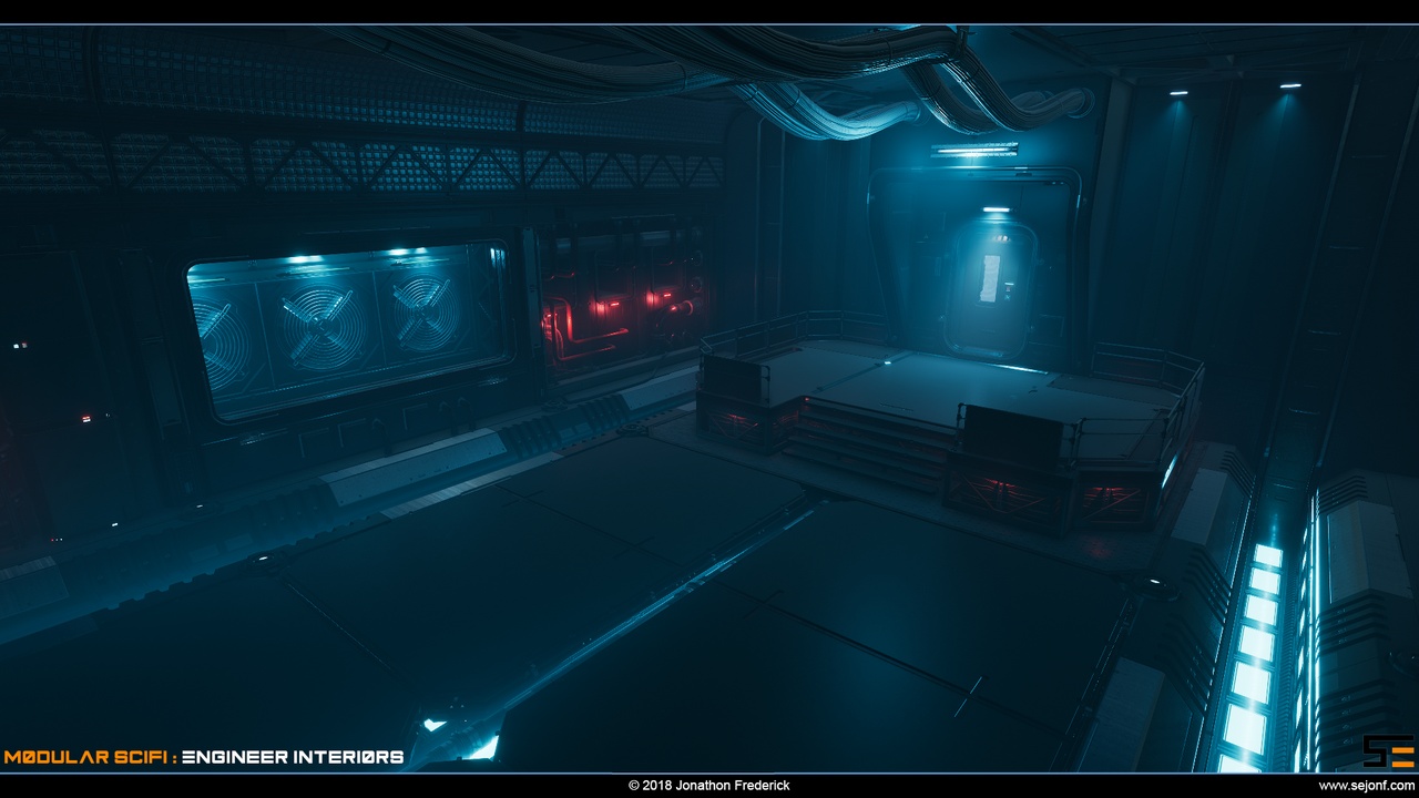 Media 1 for listing Modular SciFi: Engineer Interiors