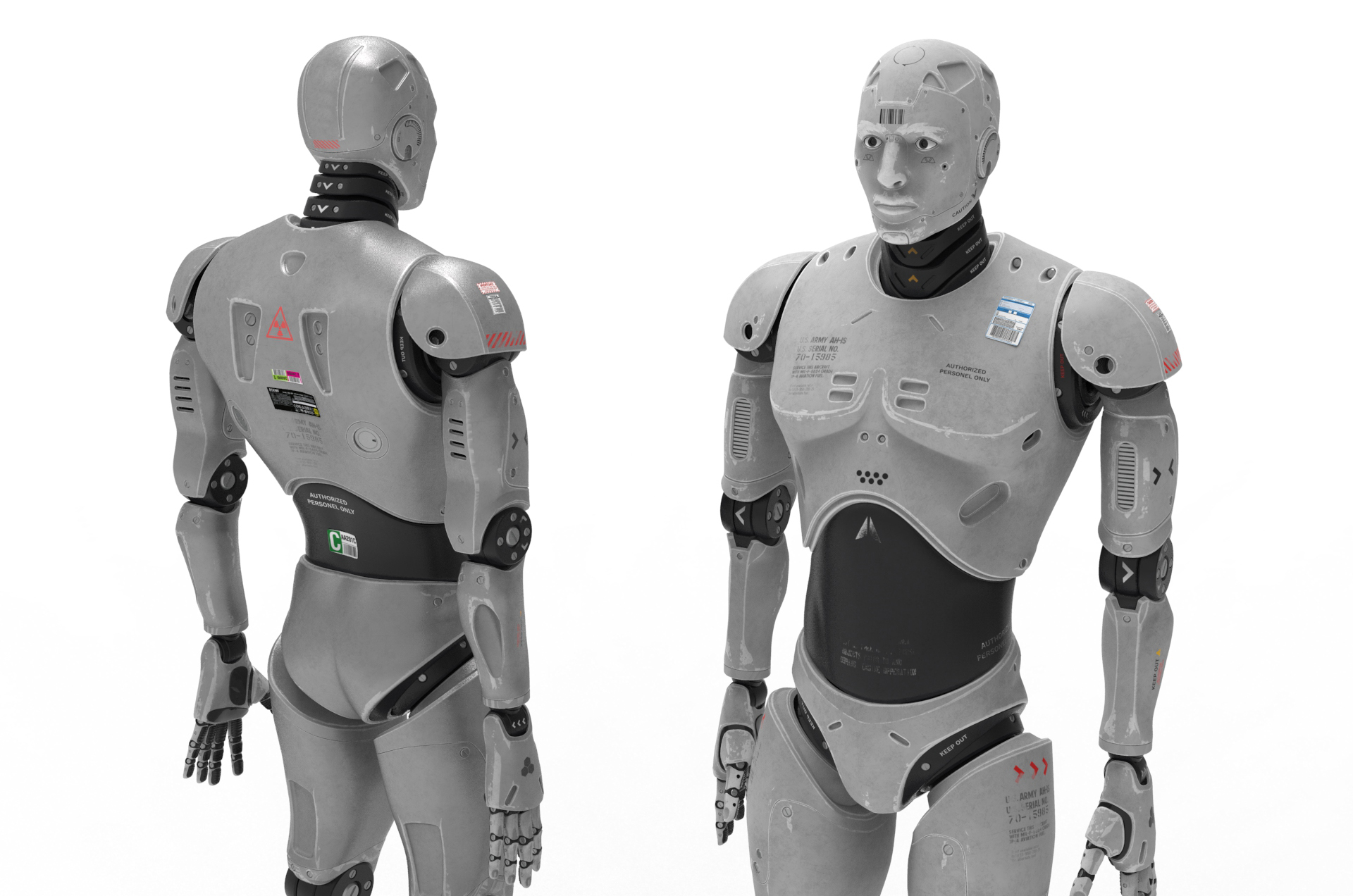 robot cyborg | Fab