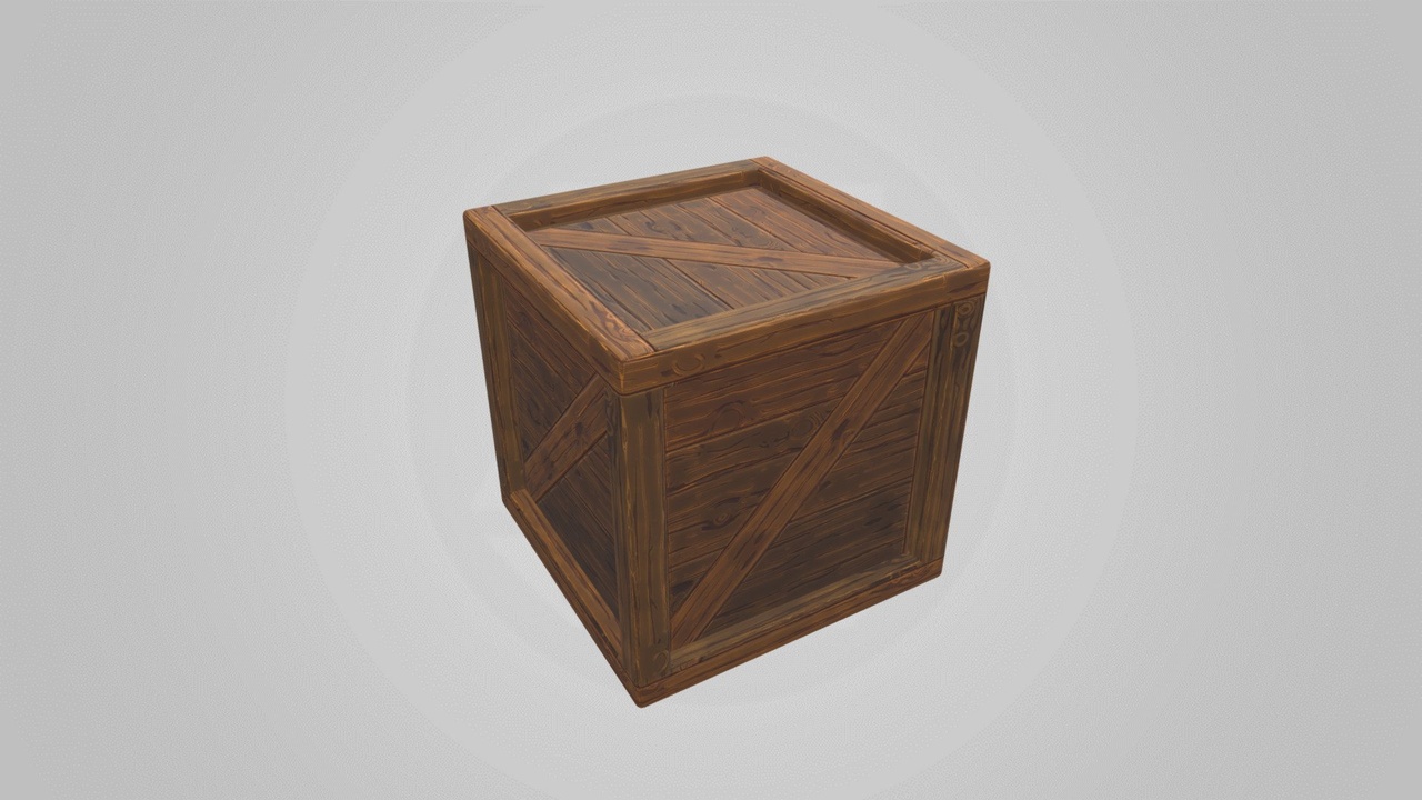 Media 1 for listing Stylized wooden box