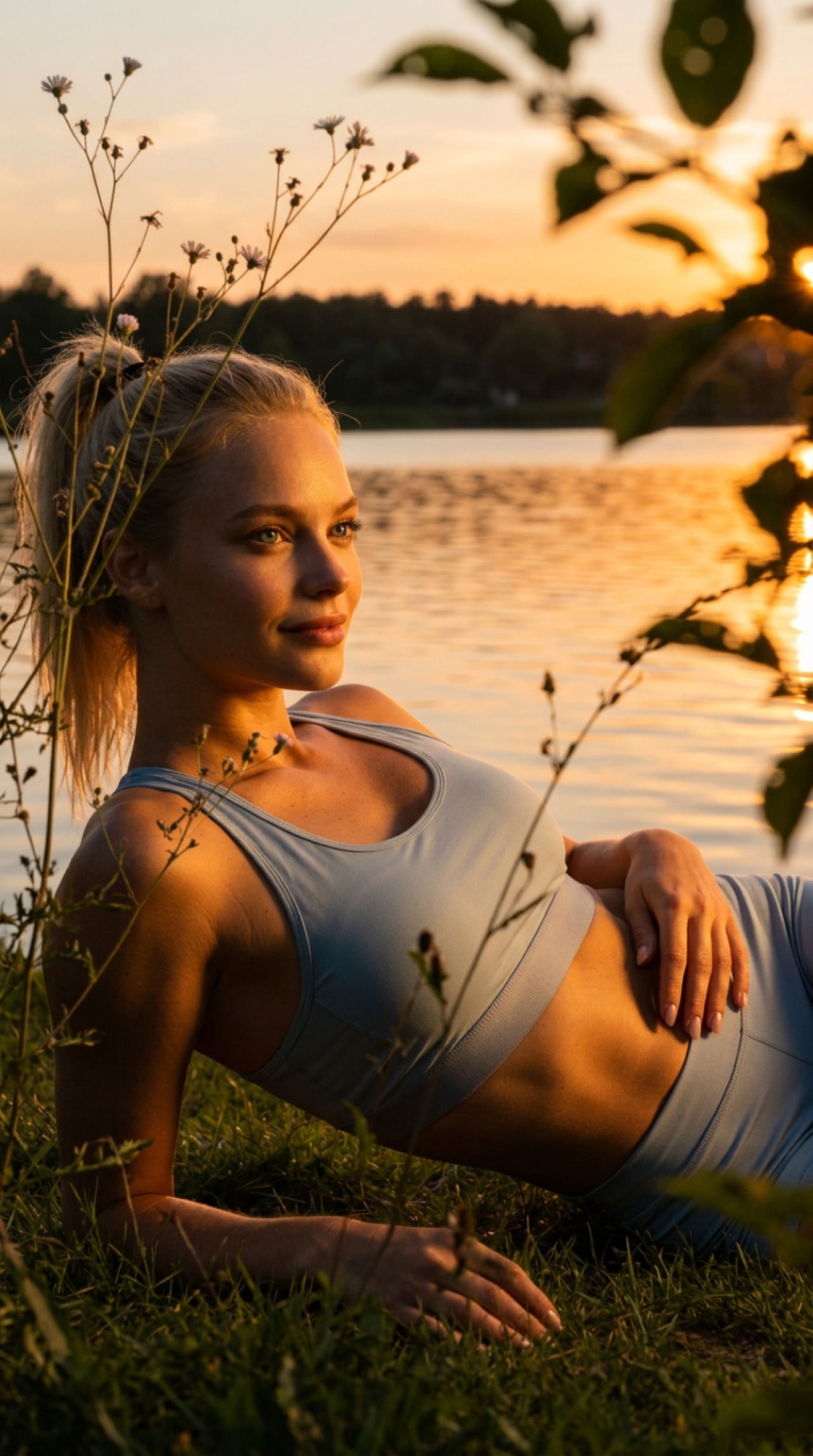 Media 1 for listing 3D Model of Athletic Blonde Kayla (Animated)