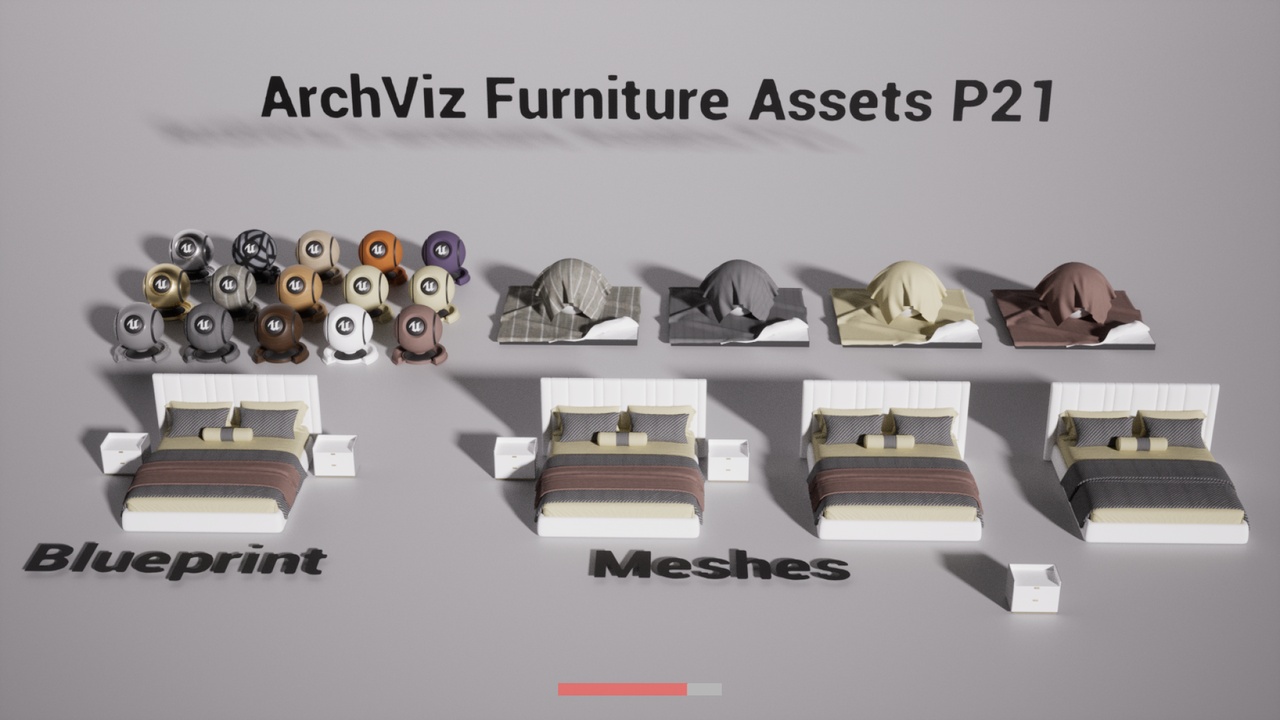 Media 1 for listing ArchViz Furniture Assets P21
