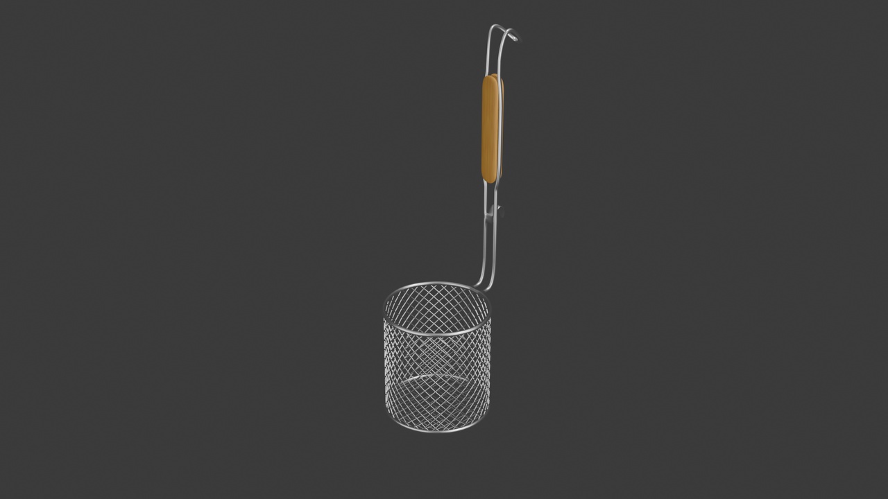 Media 1 for listing 汤粉勺 Noodle Basket （blender+fbx）