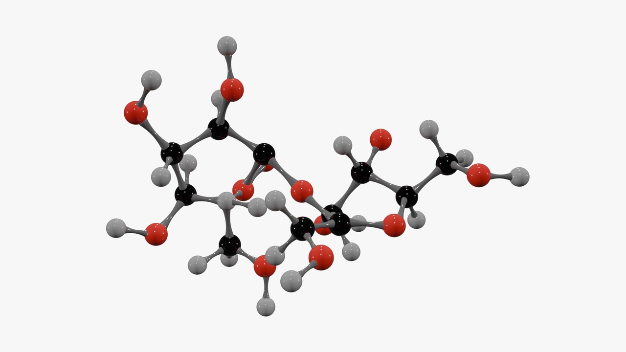 Mídia 1 do anúncio Sucrose Molecule