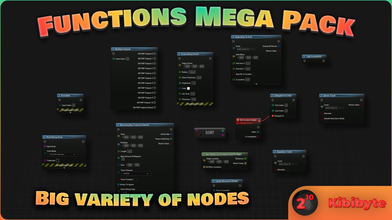 Media 1 for listing Functions Mega Pack