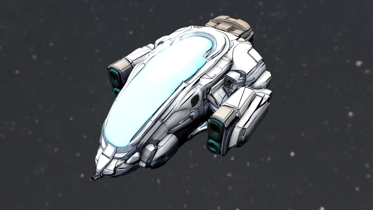 Media 1 for listing Galaxy 6 - Sci-Fi Spaceship