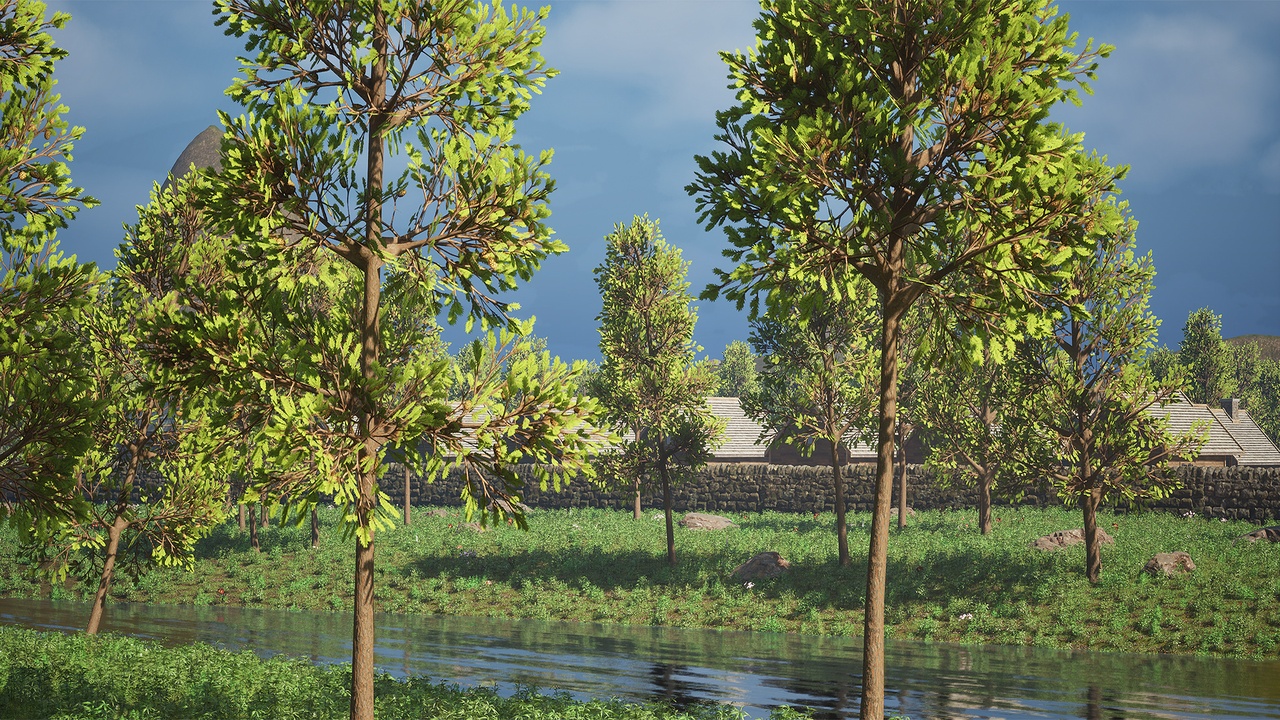 Media 1 for listing Realistic Low Poly Pine Tree Pack 80M
