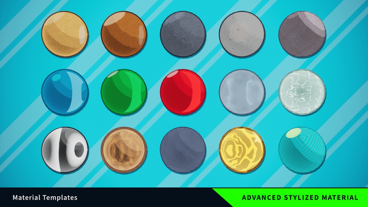 Media 1 for listing Advanced Stylized Material