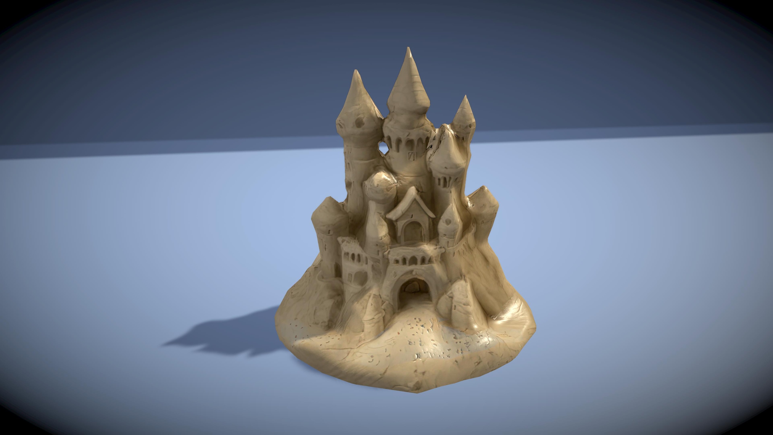 Media 1 for listing Cartoon Sand Castle