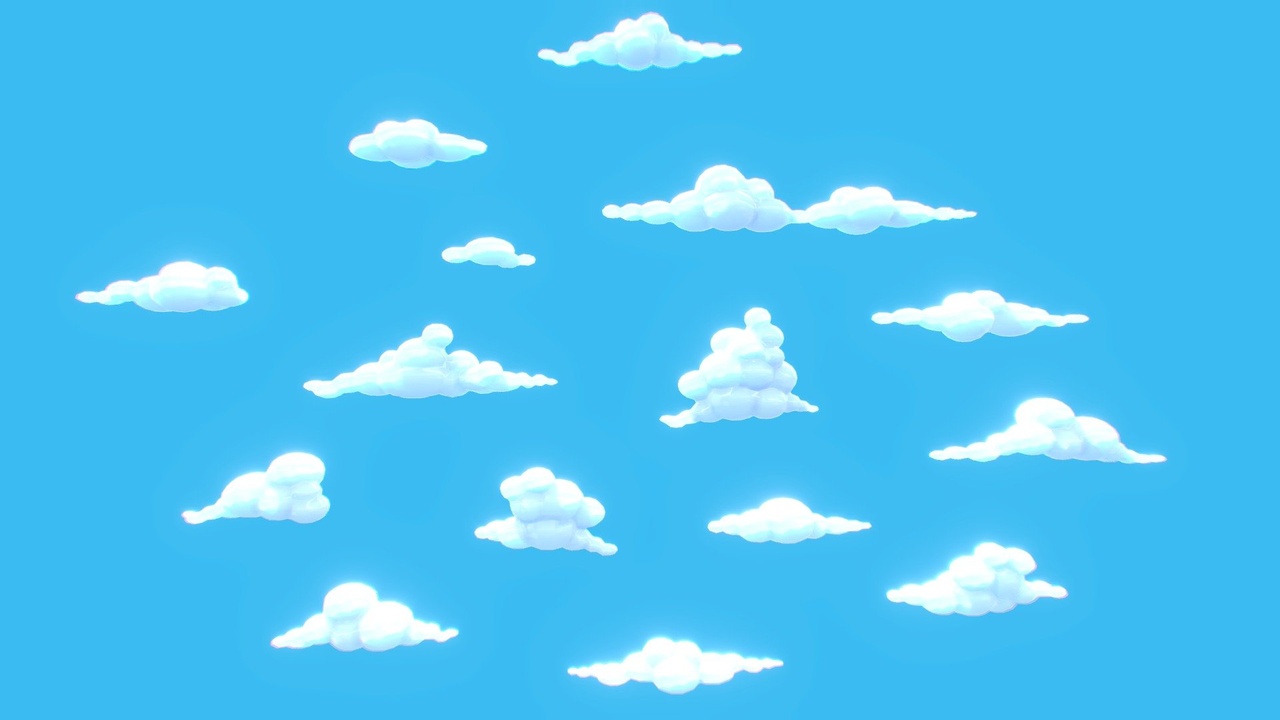Multimedia 1 dla listy Stylized Clouds Pack - Vol 02