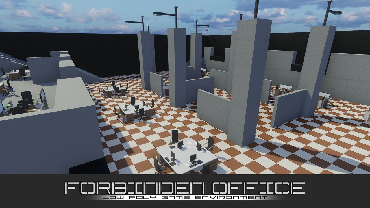Media 1 for listing FPS Shooter Game Arena Map v7 Furnished