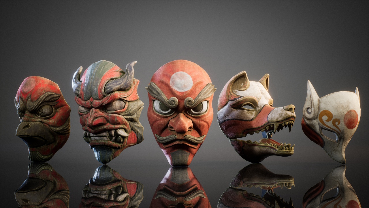Media 1 for listing Japanese Masks