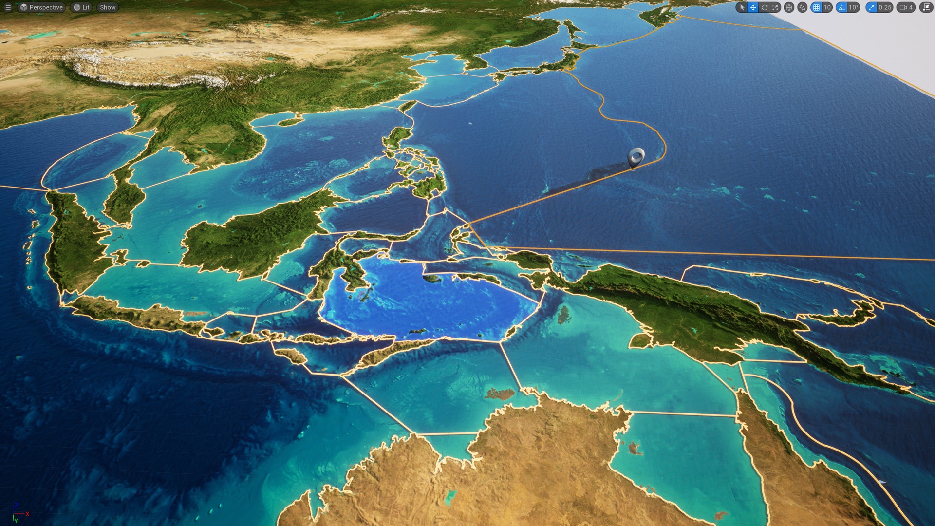 Media 1 for listing Blue Gem Oceans Map