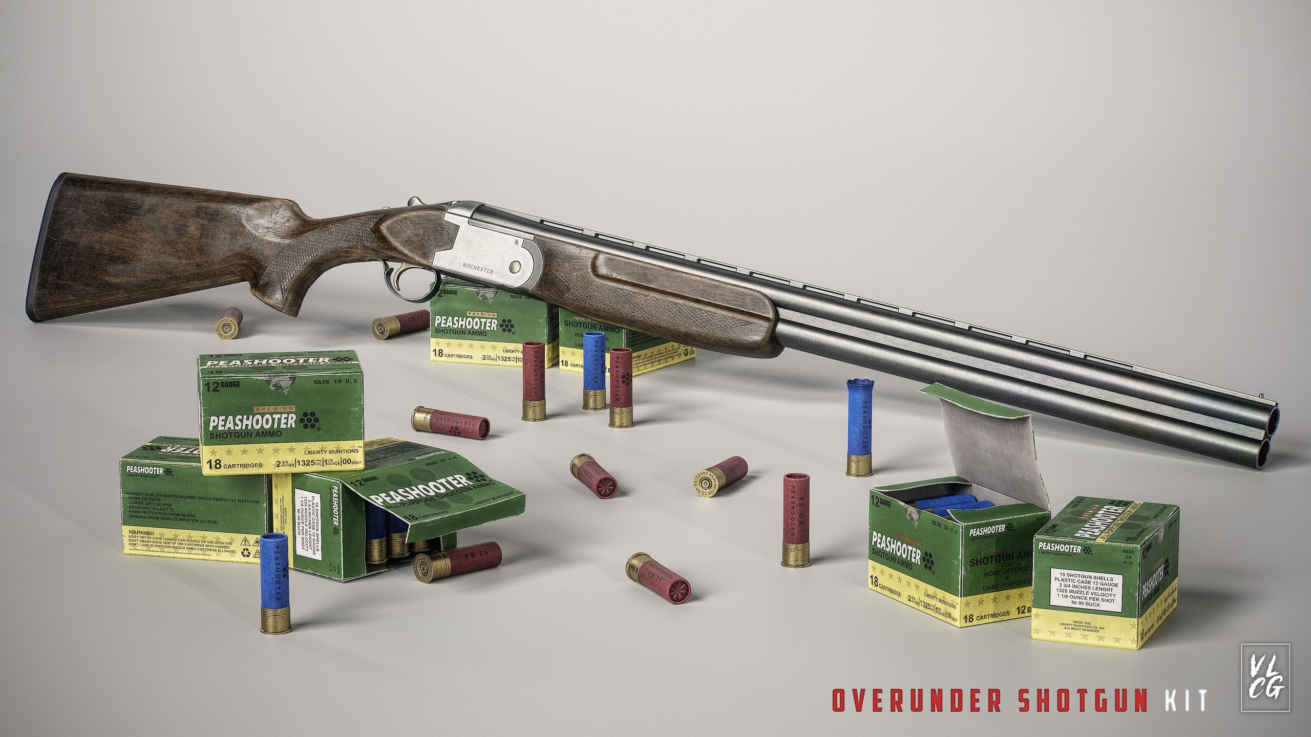Media 1 for listing VLCG - Double Barrel Shotgun Animations (Vertical)