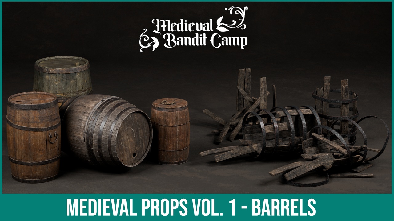 Media 1 for listing Medieval Props - Combo Pack